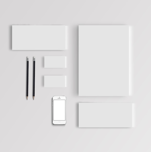 Branding Stationary Mock-up 