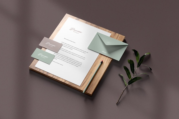 Branding and stationery mockup