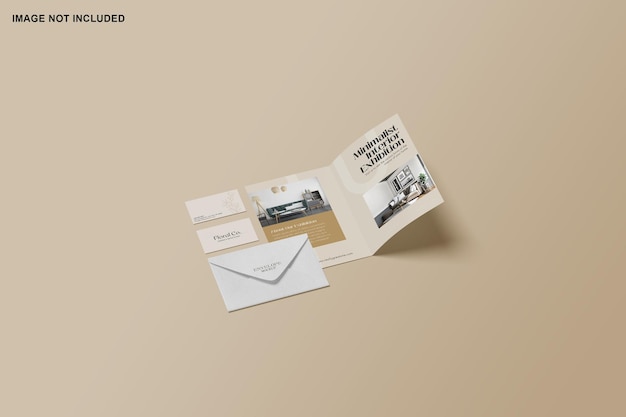 PSD branding and stationery mockup