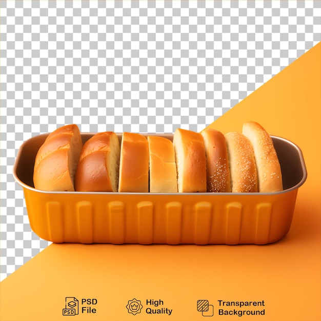 PSD brazilian breads isolated on transparent background include png file