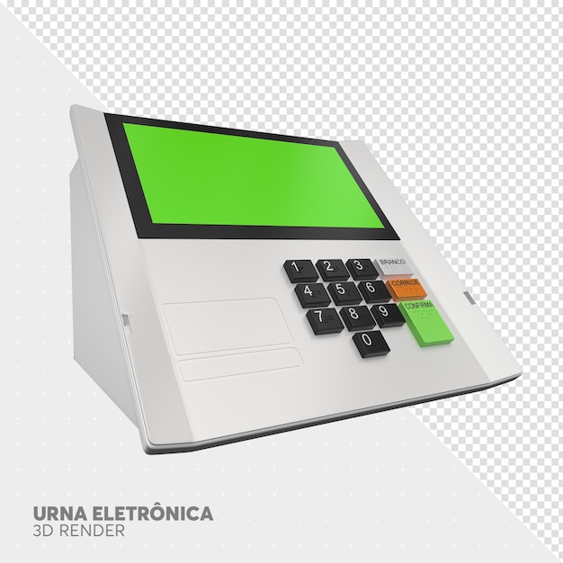 Brazile bot elettronico in 3d votanza in portugalese brasille