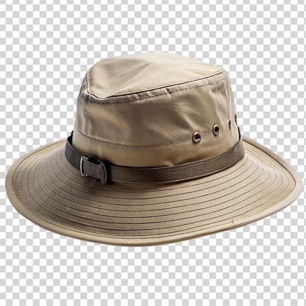 PSD brązowy kapelusz izolowany na przezroczystym tle