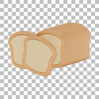 Хлеб 3d иллюстрация