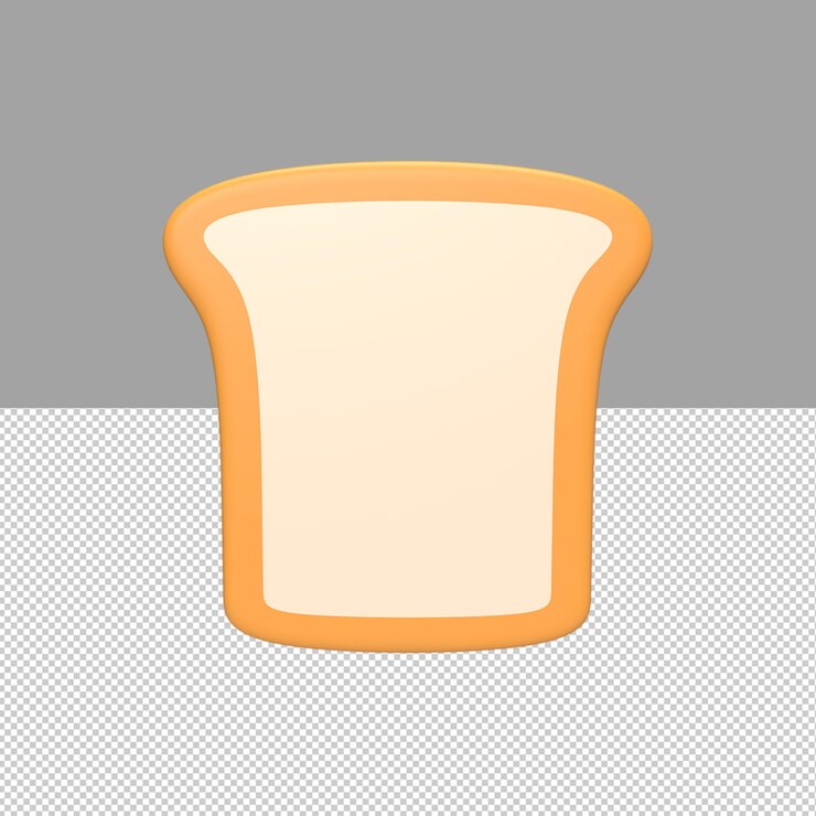 PSD パン 3 d レンダリング図