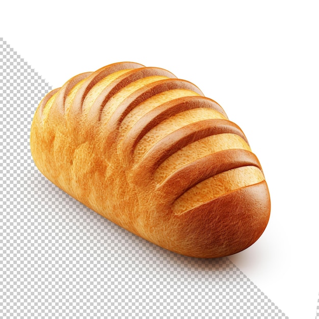 PSD bread 3d render isolated