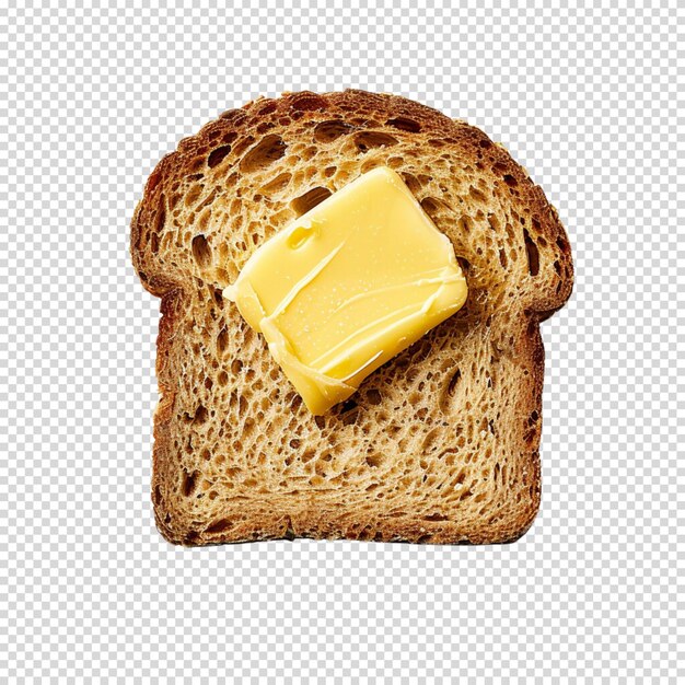 PSD bread isolated on transparent background