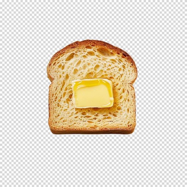 PSD bread isolated on transparent background