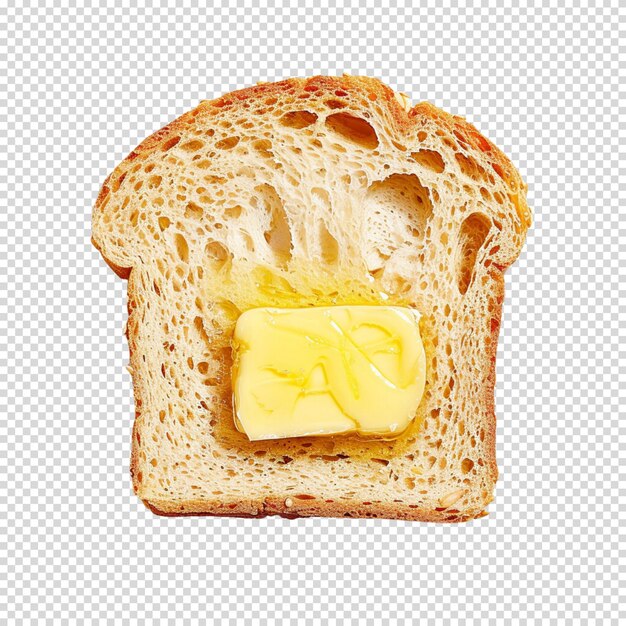 PSD bread isolated on transparent background