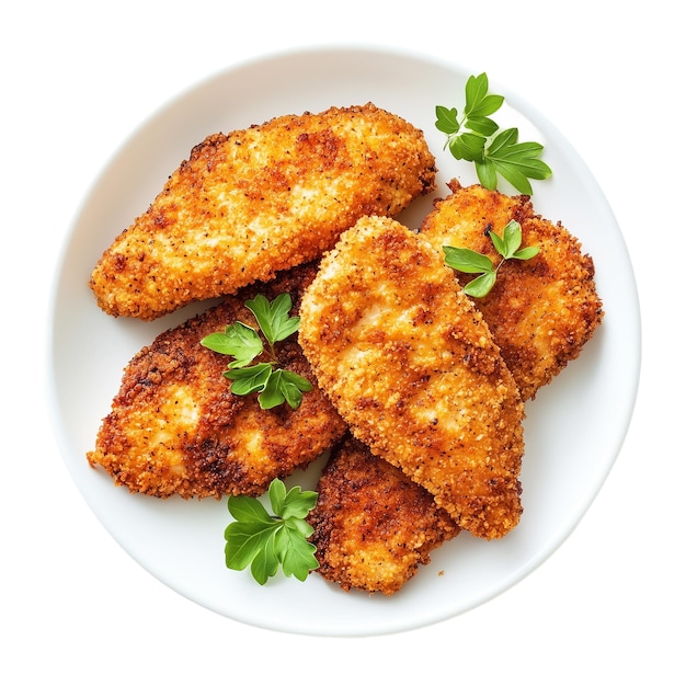 Хлебные куриные наггетсы