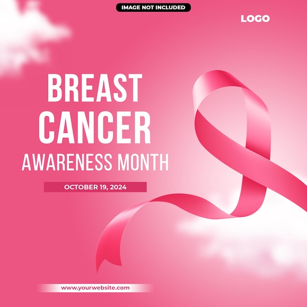 Breast Cancer Awareness Social Media Poster