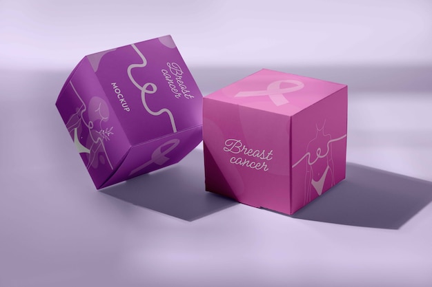 PSD breast cancer day merchandising mockup