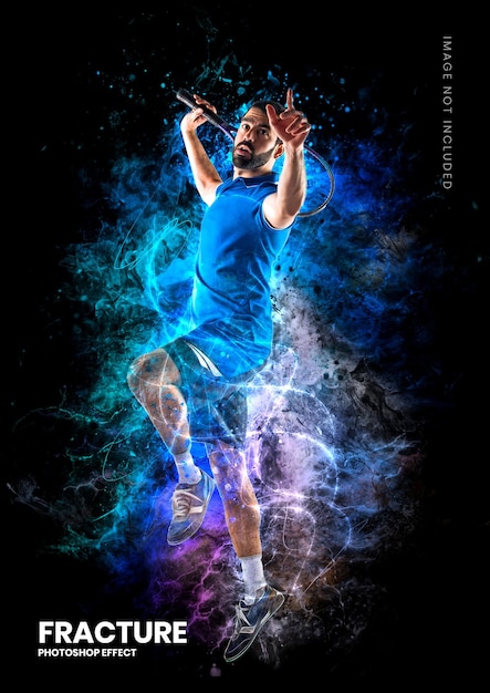 Breuk Photoshop-effect