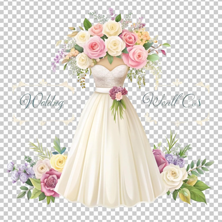 PSD bridal shower png