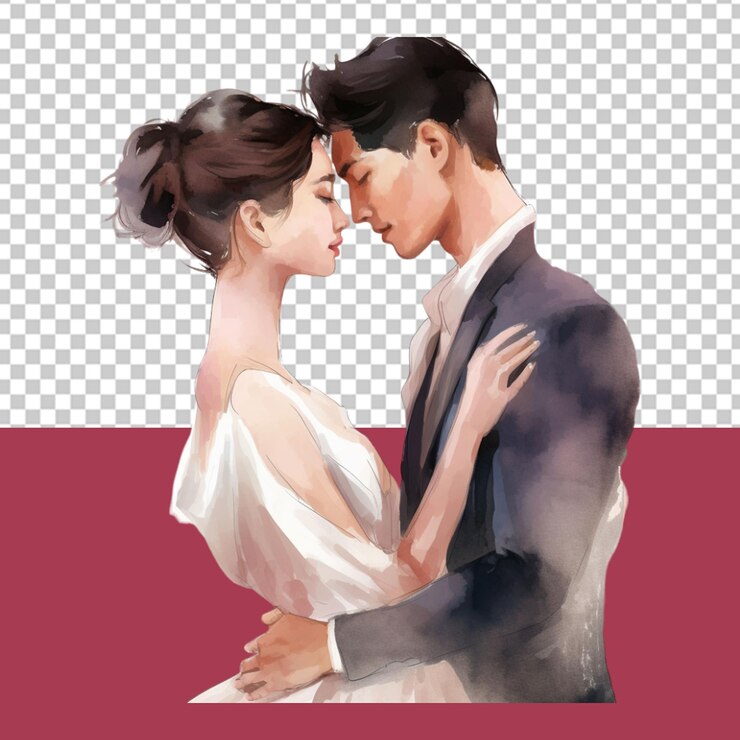 PSD 신부 샤워 png