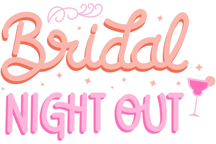 PSD bride lettering collection