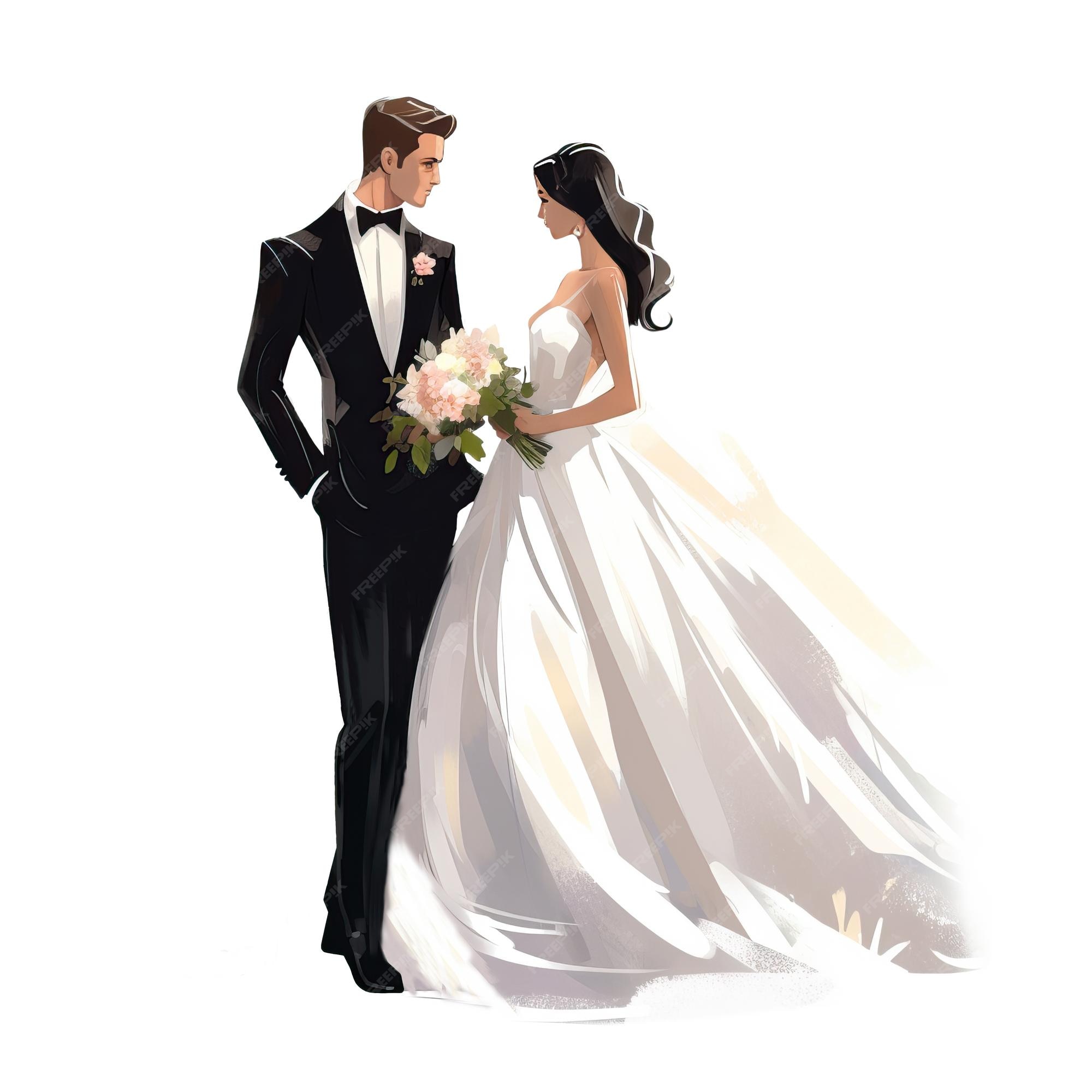 groom dress vector illustration on a background.Premium quality