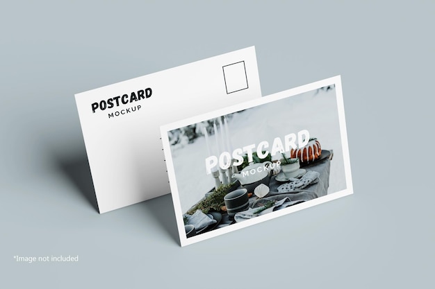 Briefkaart Flyer Mockup