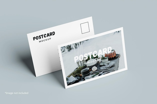 Briefkaart flyer mockup