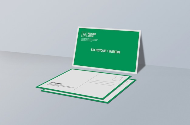 Briefkaarten mockup