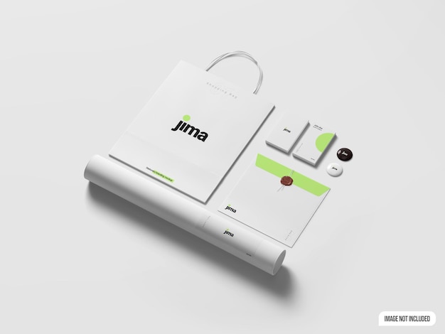 Briefpapier branding mokup