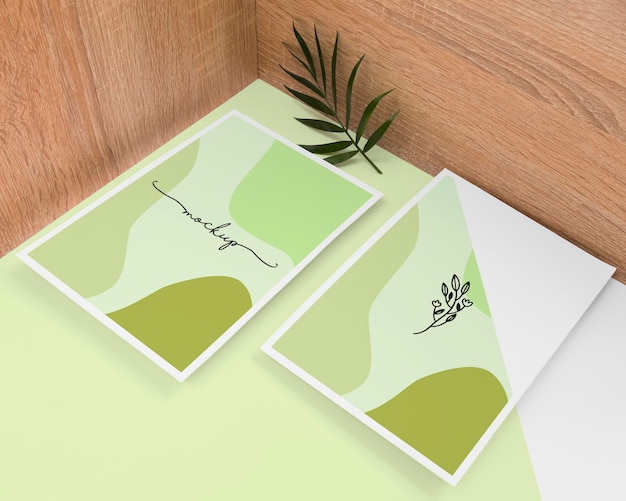 PSD briefpapier en plantenassortiment