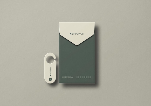 Briefpapier Set Mockup