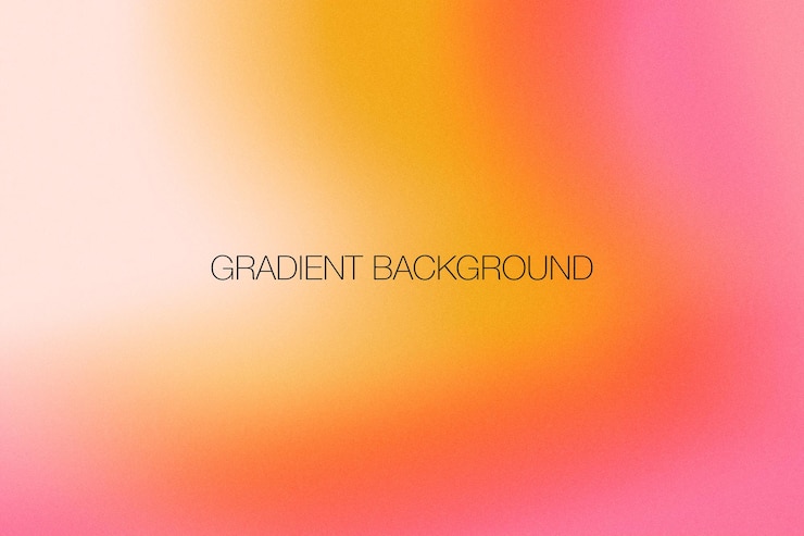 PSD bright abstract gradient background with grainy texture psd