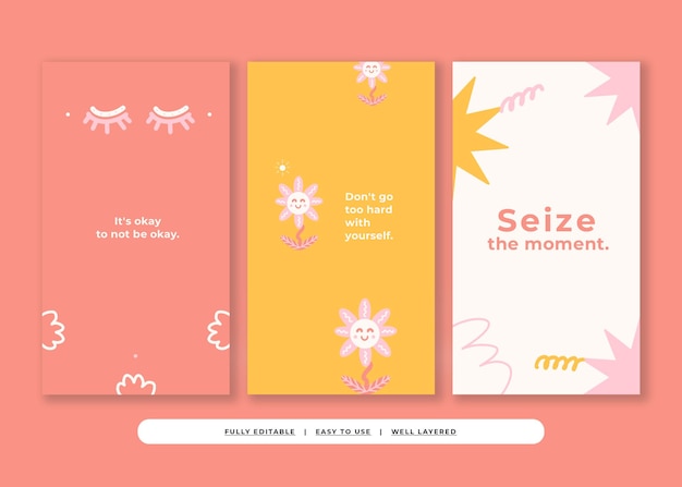 Bright Cute Playful Creator Quote Content Instagram Story