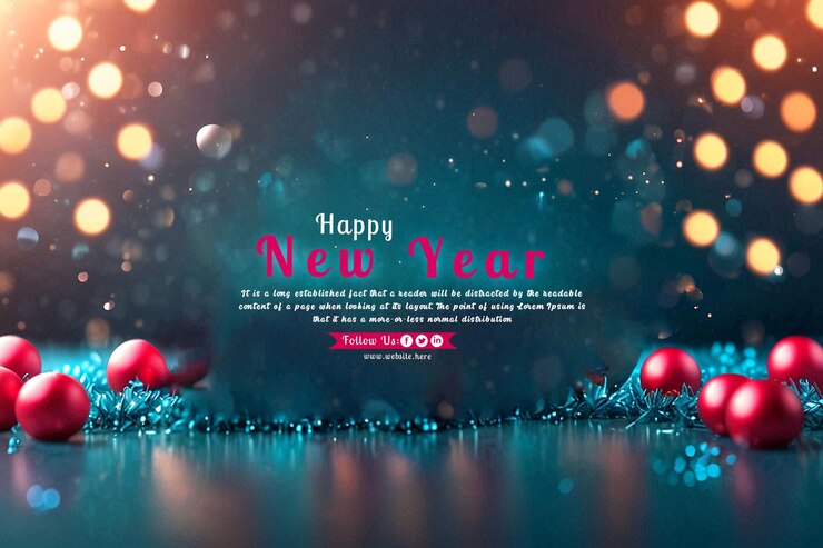 PSD bright fireworks in the night starry sky light beautiful new year fireworks background