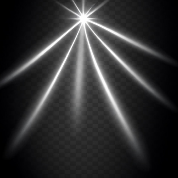 bright light rays