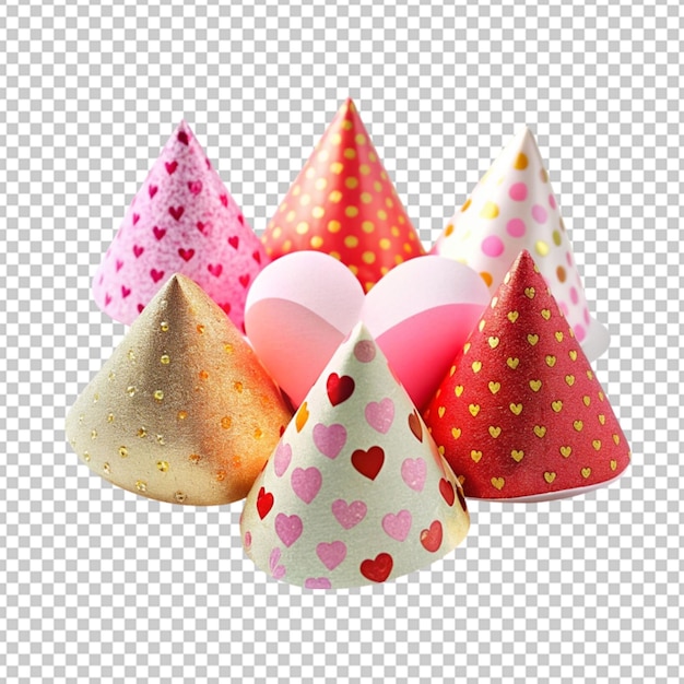 PSD brithday hat isolated 3d