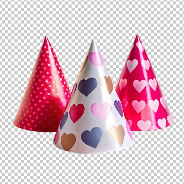 PSD brithday hat isolated 3d