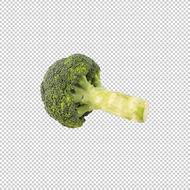 Broccoli cutout psd file