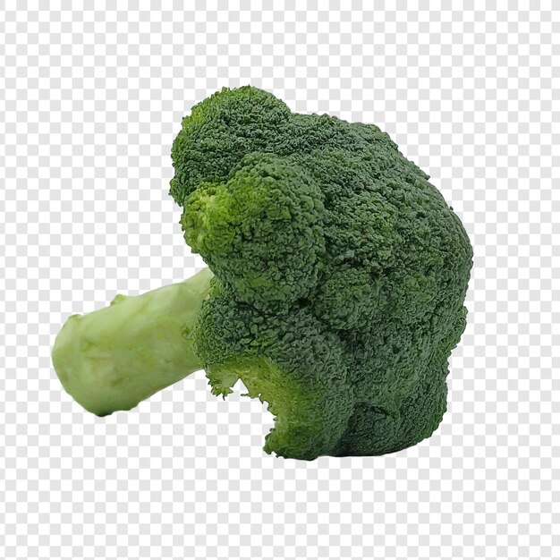 PSD broccoli geïsoleerde png op transparante achtergrond premium psd