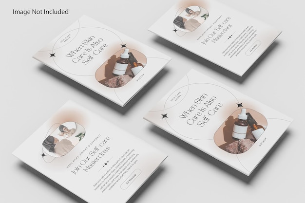 Brochure catalogo mockup