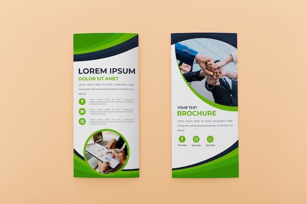 Brochure concept mock-up