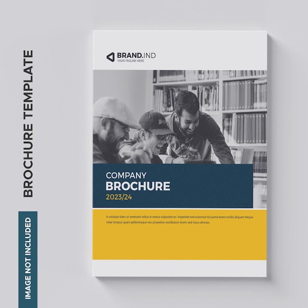 Brochure cover design