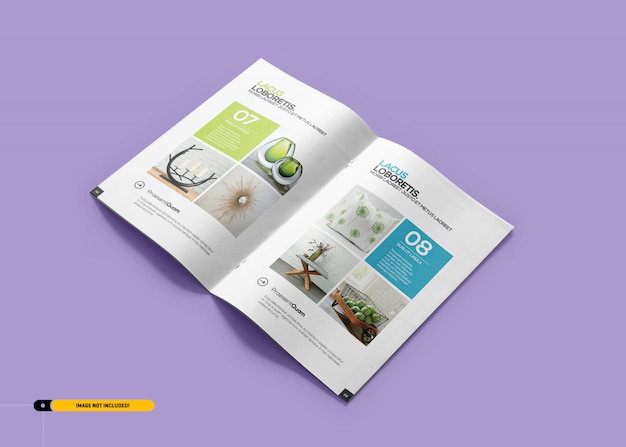 Brochure Magazine Mockup