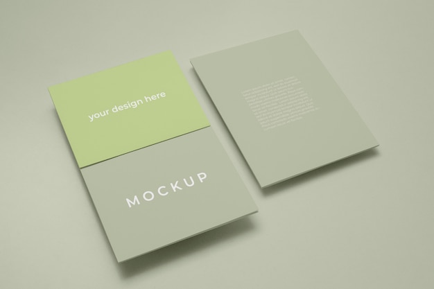 PSD brochure mock-up design