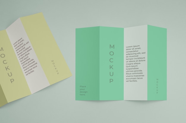 brochure mock-up design