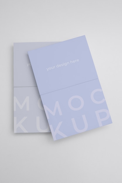 PSD brochure mock-up ontwerp