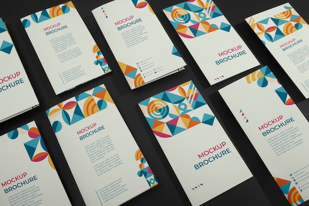 PSD brochure mockup