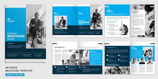 PSD brochure ontwerp