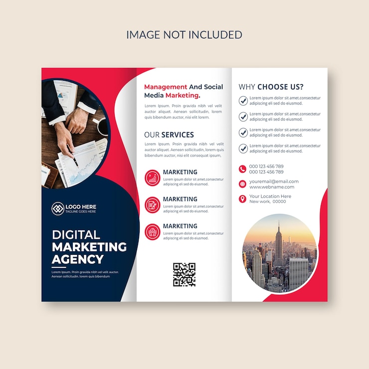 PSD brochure over het bedrijfsprofiel