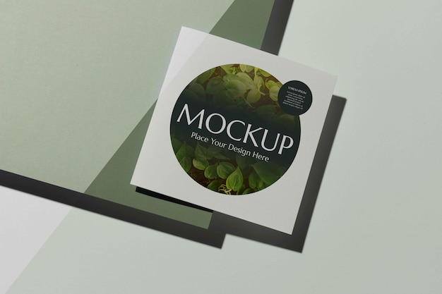 Brochure studio design mockup