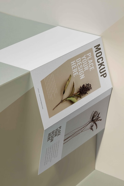 PSD brochure studio design mockup