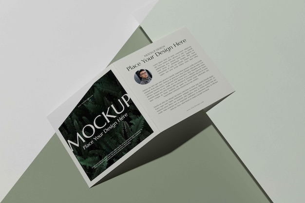 PSD brochure studio design mockup