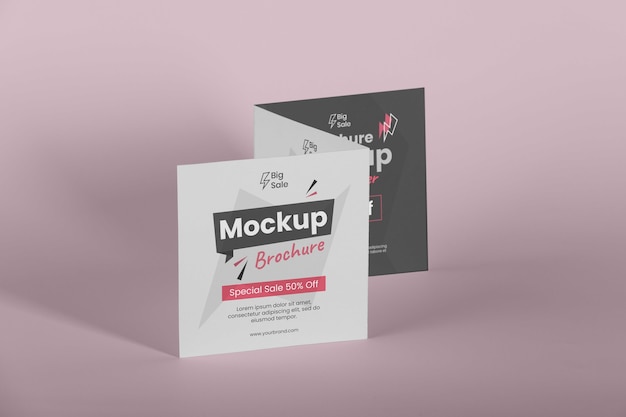 brochure studio design mockup