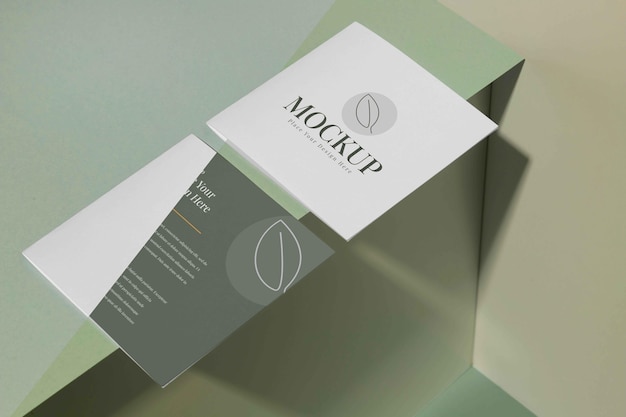 Brochure studio ontwerp mockup