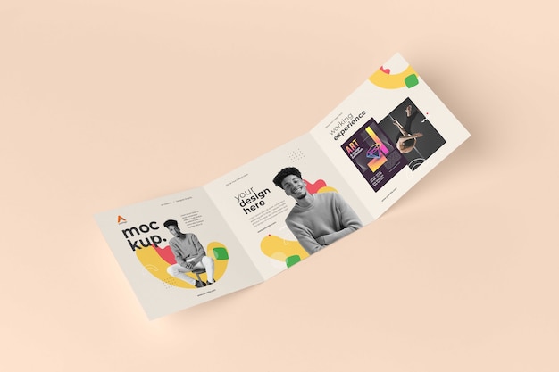 PSD brochure studio ontwerp mockup